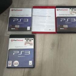 PS3 Games Of 4