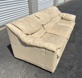 Leather Sofa And Recliner 