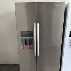 KitchenAid Fridge Side By Sude Stainless 