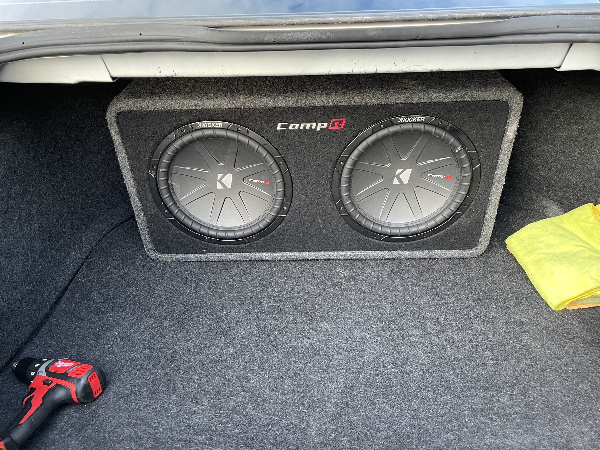 Kicker Comp R Car Speaker/Subwoofer