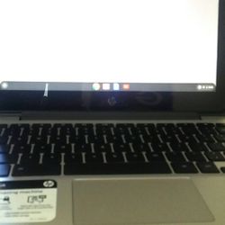 Touch screen Chrome hp laptop Still Great Condition No Scratches Nothing Broke I Just Dont Use It.