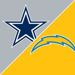 Cowboys vs Chargers