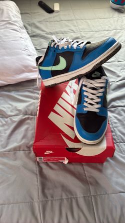 Nike Dunk High Blue Black Sneakers
