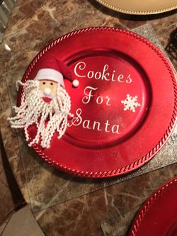 Holiday handmade plates