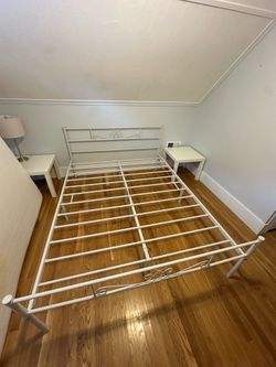 Queen size bed frame