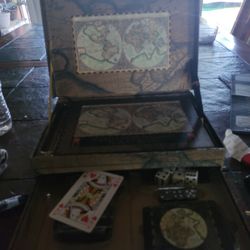 Collector Card And Dice Game Set