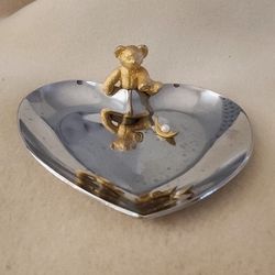 Mikimoto Heart & Bear Trinket Tray