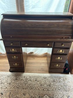 Vintage Accordion Desk