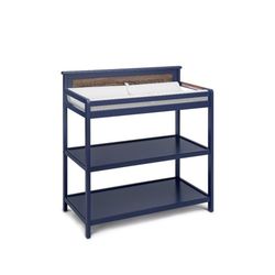 Suite Bebe Connelly Changing Table Midnight Blue/Vintage Walnut