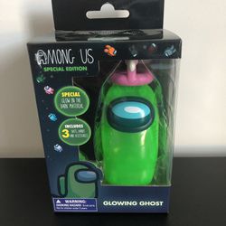 Brand new! Among Us Glow in the Dark Ghost Action Figure in Blind Box Special Edition