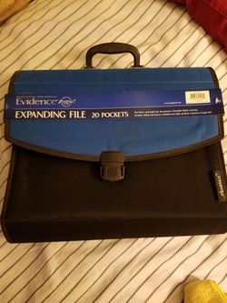 20 POCKET PORTABLE FILE $10