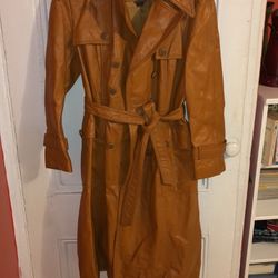 Pretty Fully Leather Coat