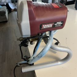 Airless Paint Sprayer W Hose And Gun