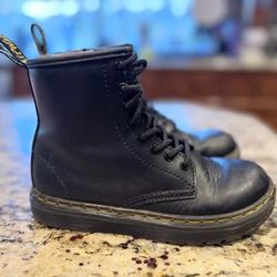 Dr. Martens Black Boots - Kids Size 1