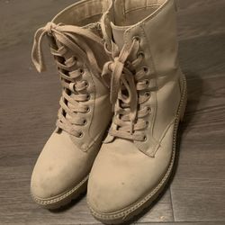 Beige Boots