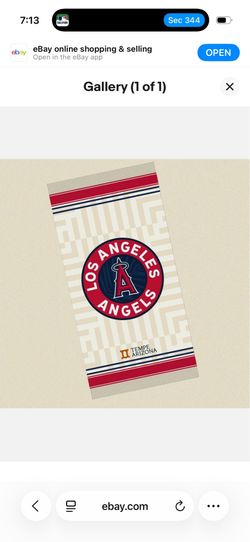 Angels City Connect Beach Towel / Blanket
