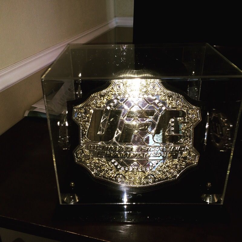 UFC replica championship belt
