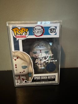 *NEW* Signed Funko pop- Demon slayer- Spider demon mother.