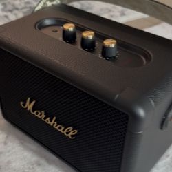 NEW IN BOX- Marshall Kilburn II Bluetooth Portable Speaker - Black & Brass