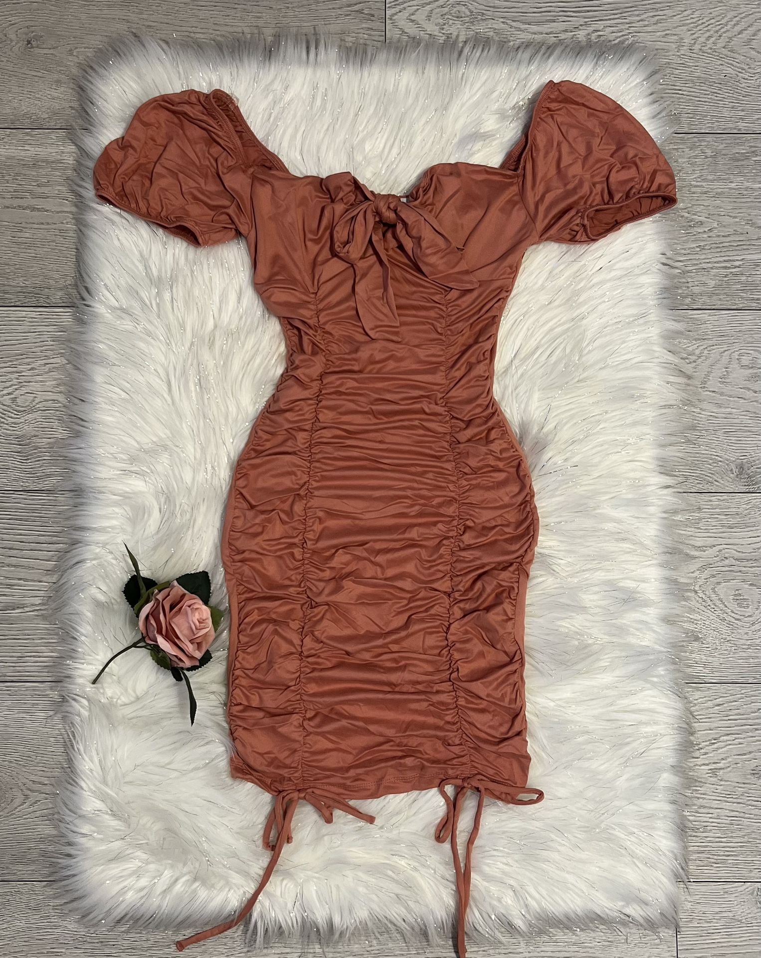 Blush Coquette Dress (small-medium)