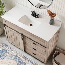 New 48" BATHROOM VANITY