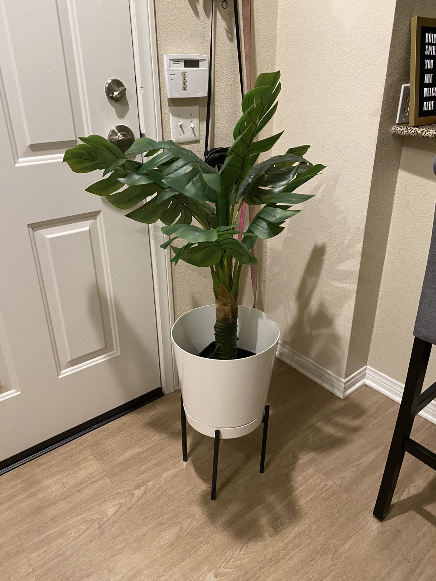 Fake potted plant