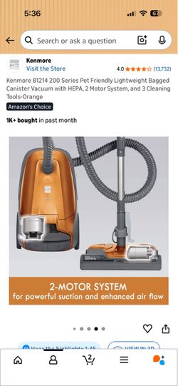 Kemore vacuum 200 series