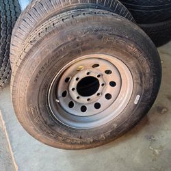 Freestar ST235/80R16 Trailer Tire on Rim