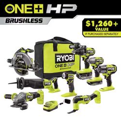 Ryobi 8 Tool Combo 