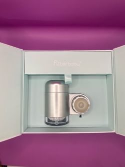 NIB Filterbaby 2.0 Skincare Water Faucet Filter System Silver Complete Kit