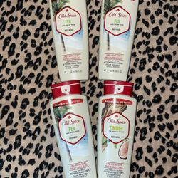 4🔥Old Spice Men Body Wash All 4 For $20 Firm On Price