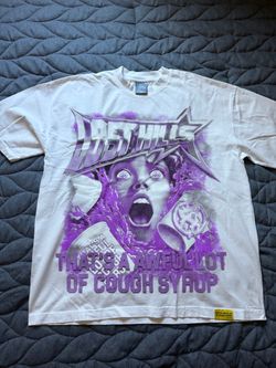 Lost Hills That's A Awful Lot Of Cough Syrup Tee XL White