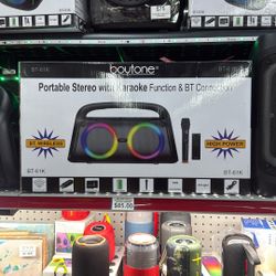 portable stereo karaoke speaker portable speaker bluetooth speaker new