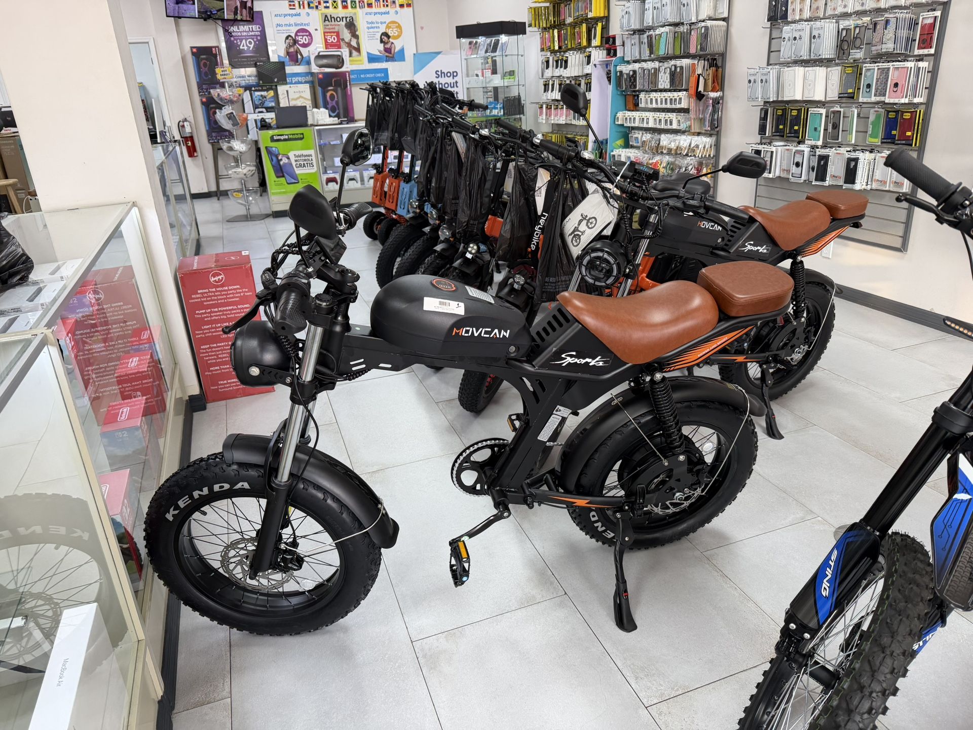 Movcan V70 Electric Bicycle 35MPH! Finance For $50 Down Payment!!
