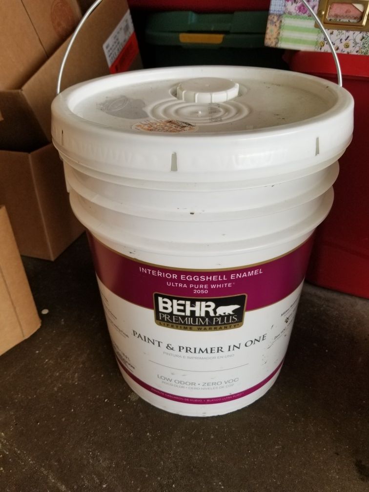 Behr Paint/Primer in Silver Bullet