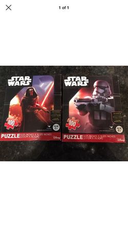 Star Wars Jigsaw Puzzle 2 pack bundle