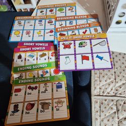 Dry Erase CvC Word  Write and Blends Small Group Boards