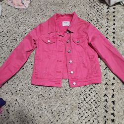 Pink Jean Jacket