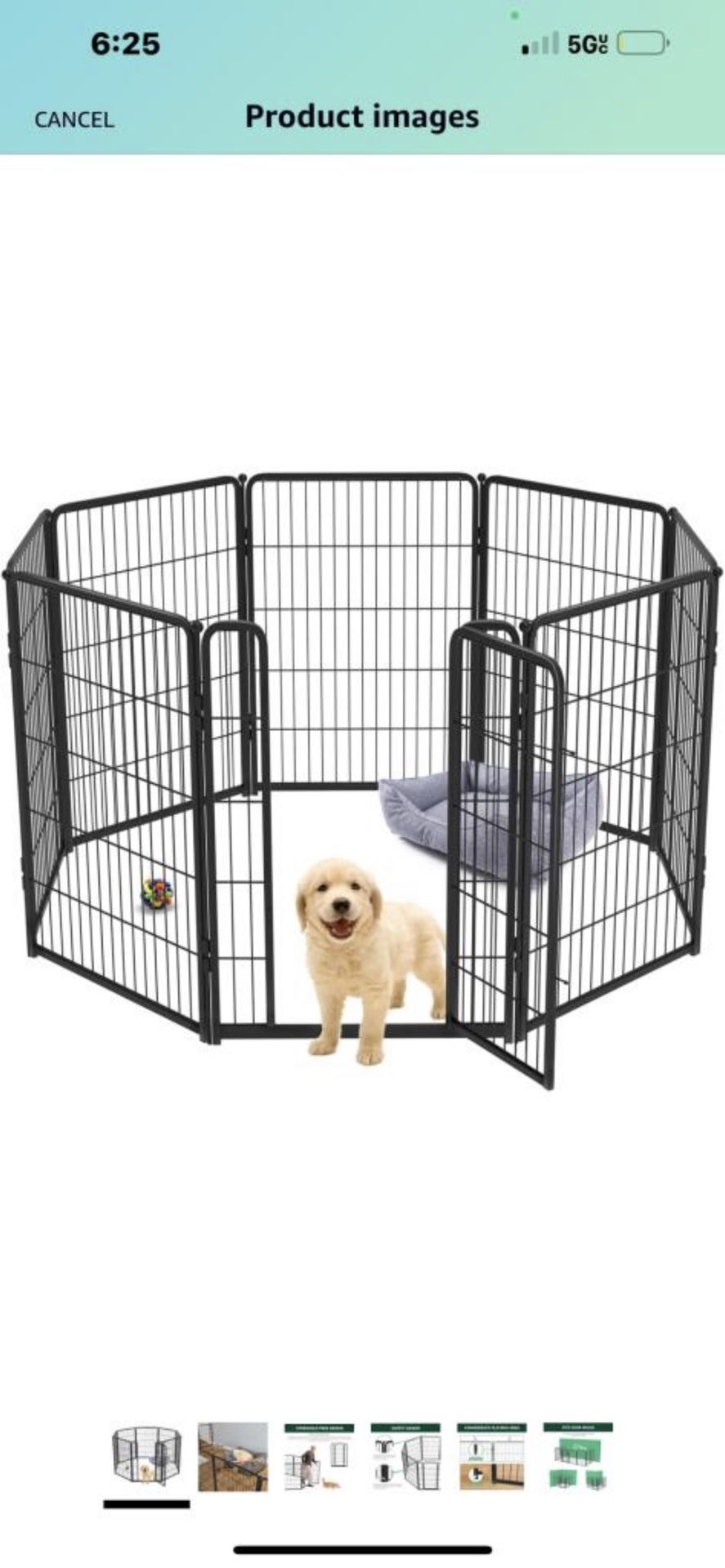 Dog Crates 40 Inches High With 8 Panel
