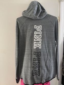 Pink Victoria Secret Zip Up Size Small 