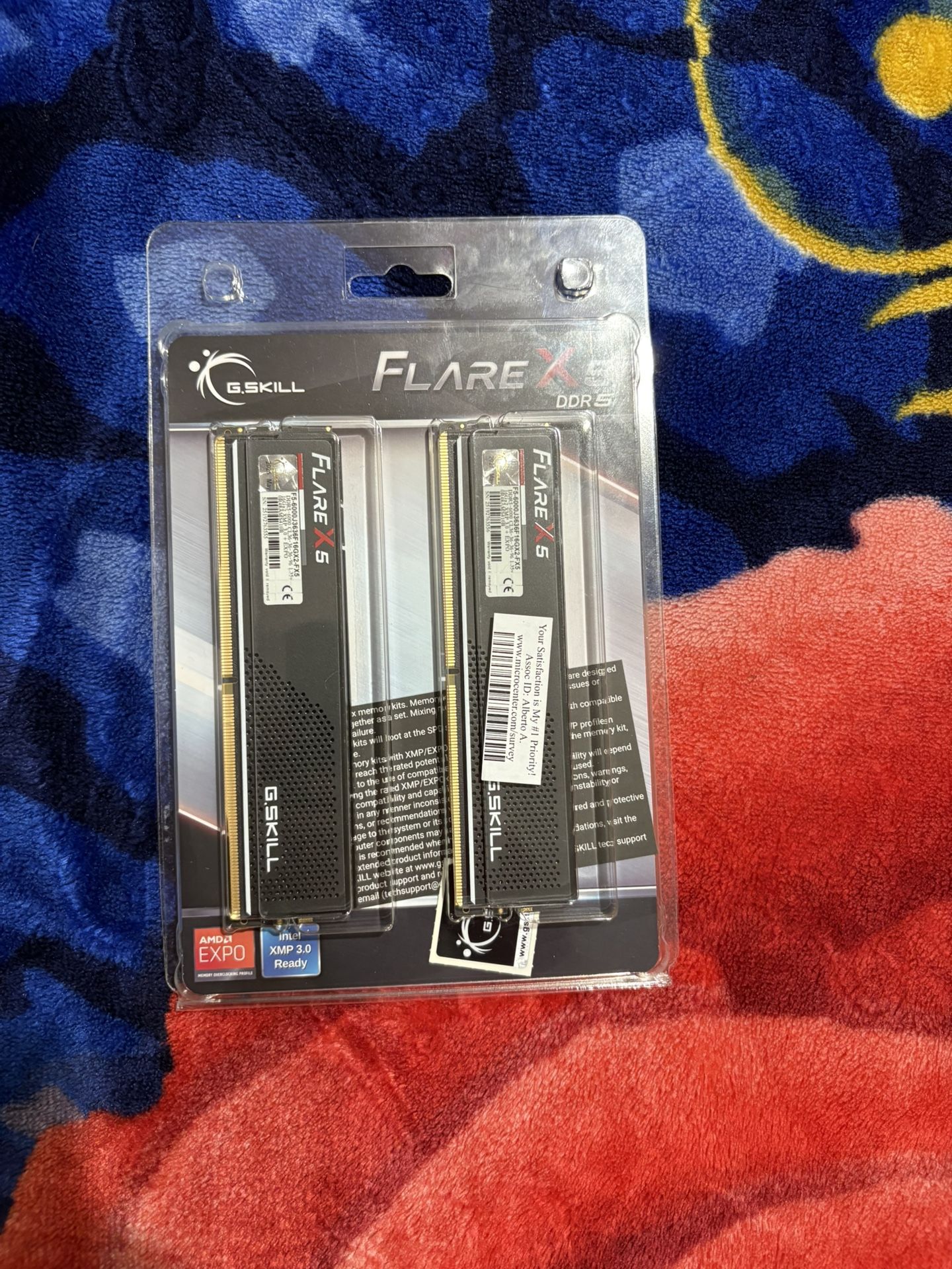 G. SKILL 32gb 2X 16gb