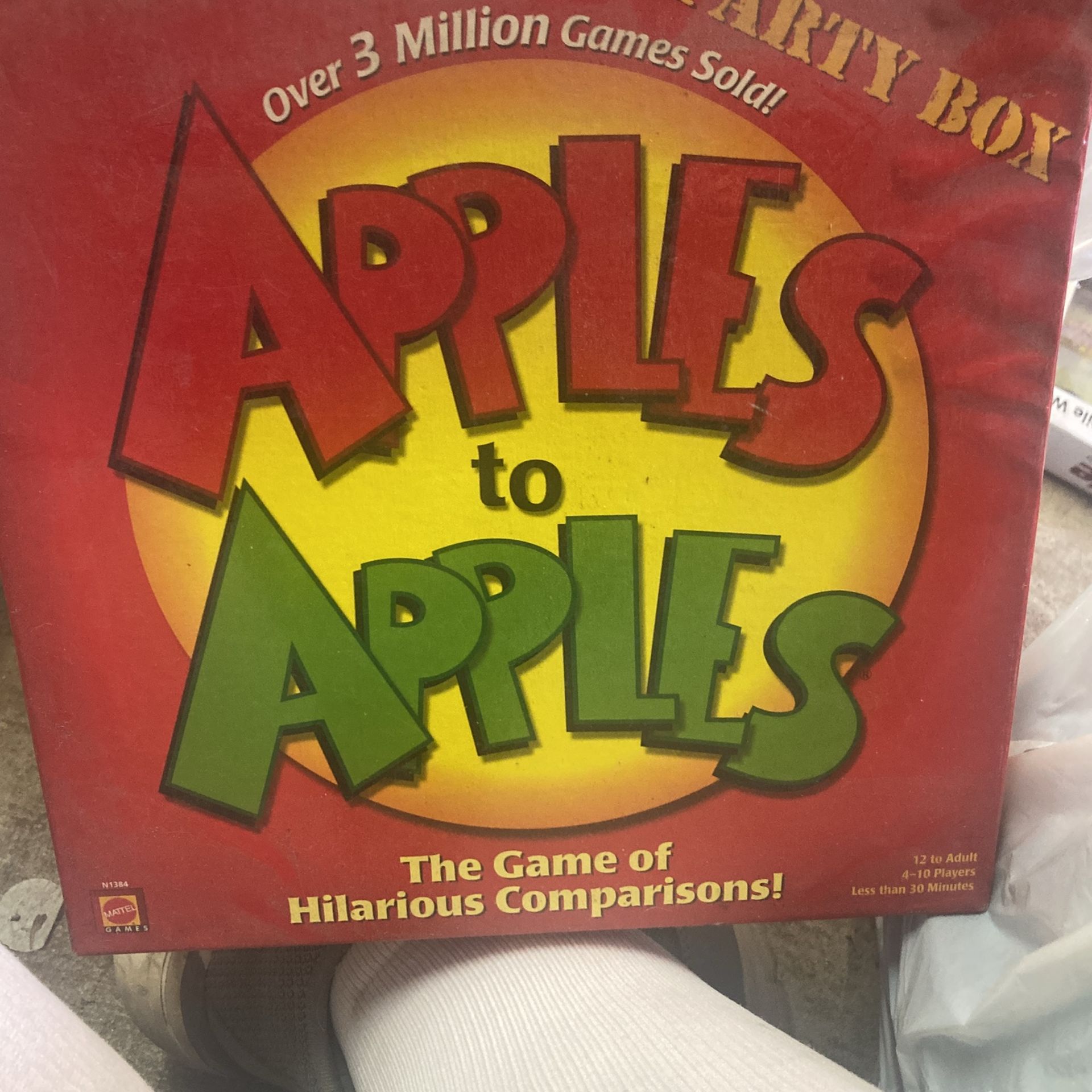 Apples To Apples Game