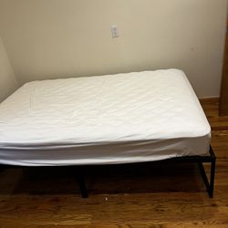 Twin Size Bed Frame & Mattress 