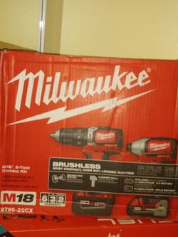 Milwaukee 2 drill combo