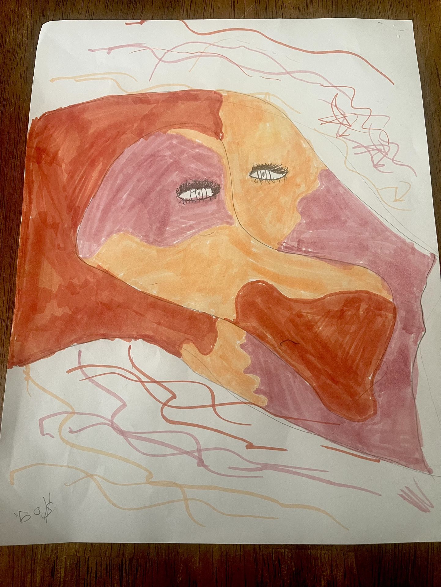 Abstract Art By Elementary Student/Natalia