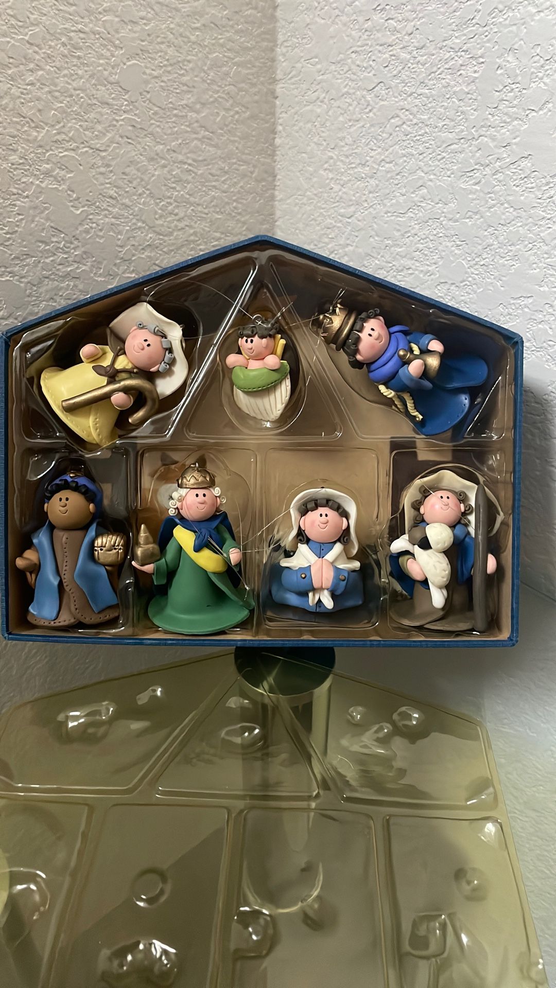 Vintage Christmas Nativity Set