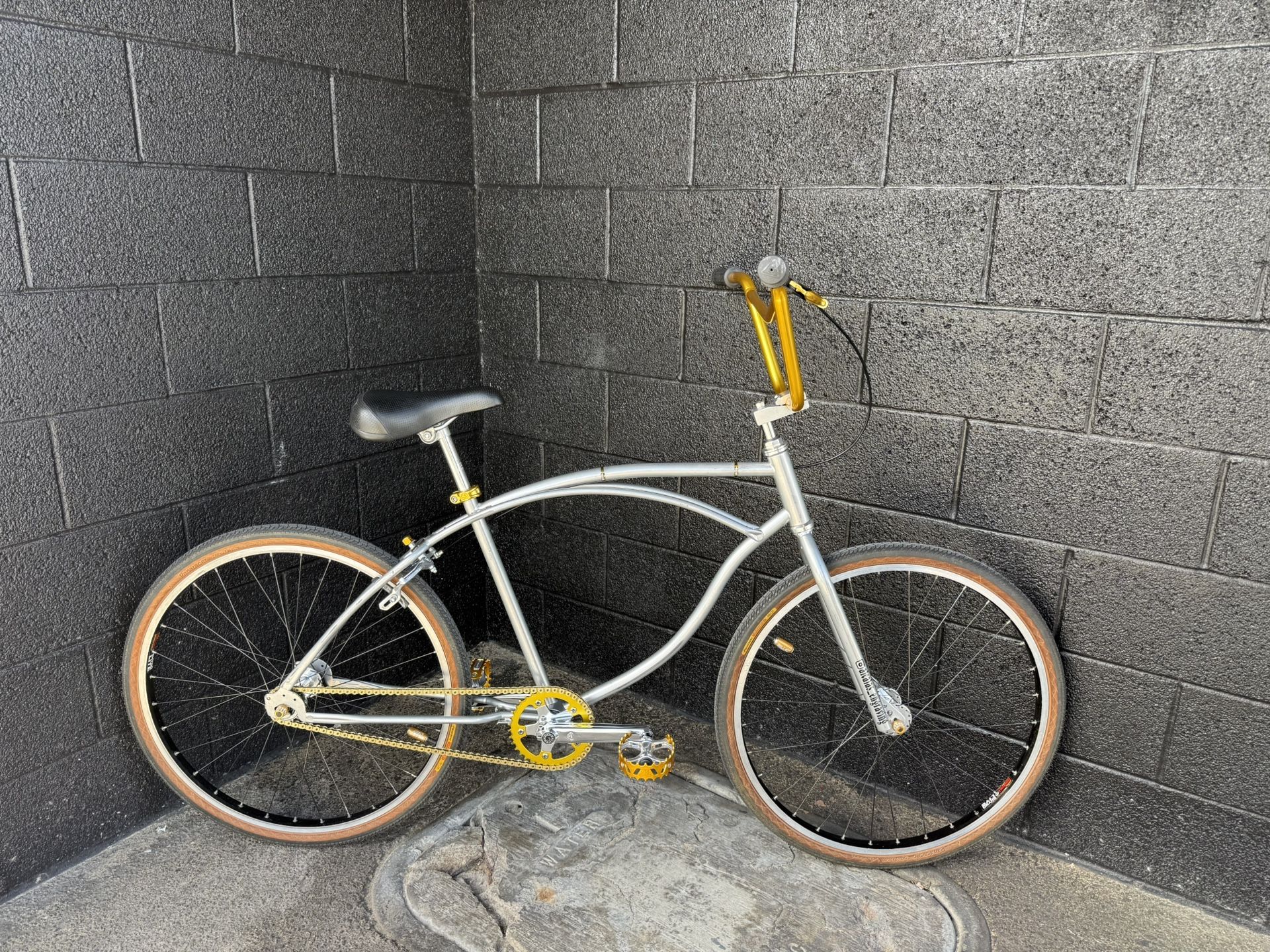 26”klunker Beach Cruiser Bike