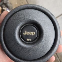 Jeep Xj Cherokee Horn Cap 84 Thru 96