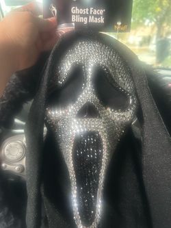 Bling ghost face