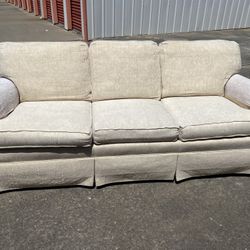 White Ethan Allen Couch